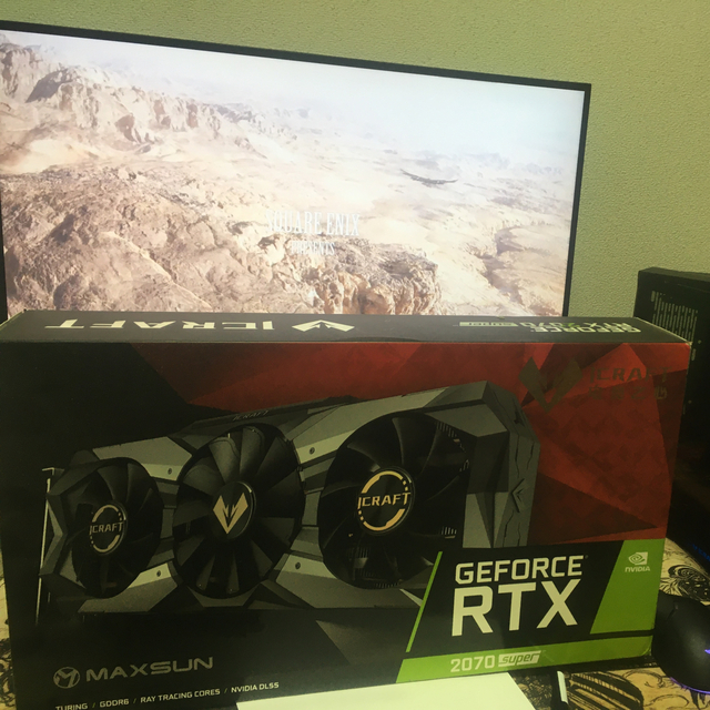 PCパーツnvidia rtx 2070super