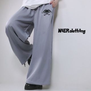 【15日限定値下げ】NieR WIDE PANTS【SILVER GRAY】(その他)