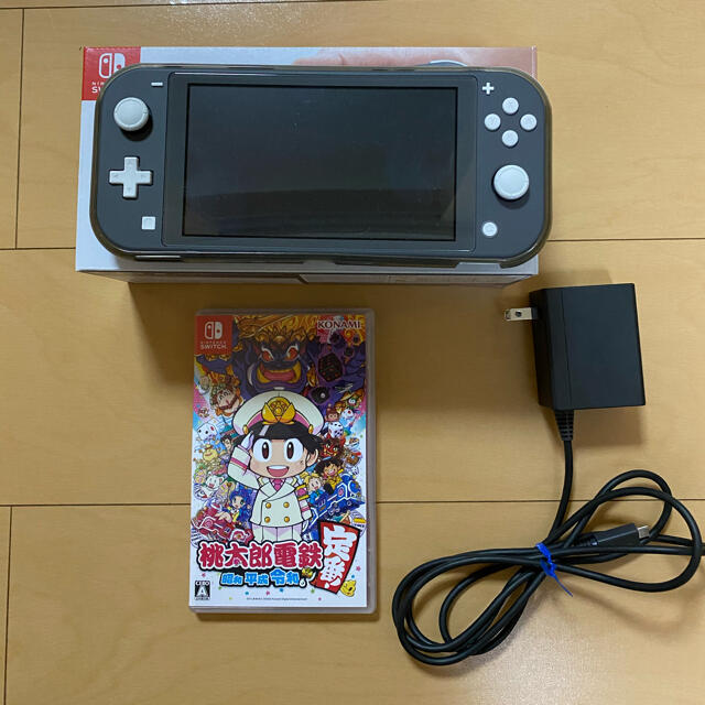 Nintendo Switch Liteグレー 桃太郎電鉄セット - 家庭用ゲーム機本体