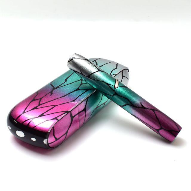 水引×金箔×小枝カチューシャ サーモンピンク 水引×金箔×小枝カチューシャ サーモンピンク