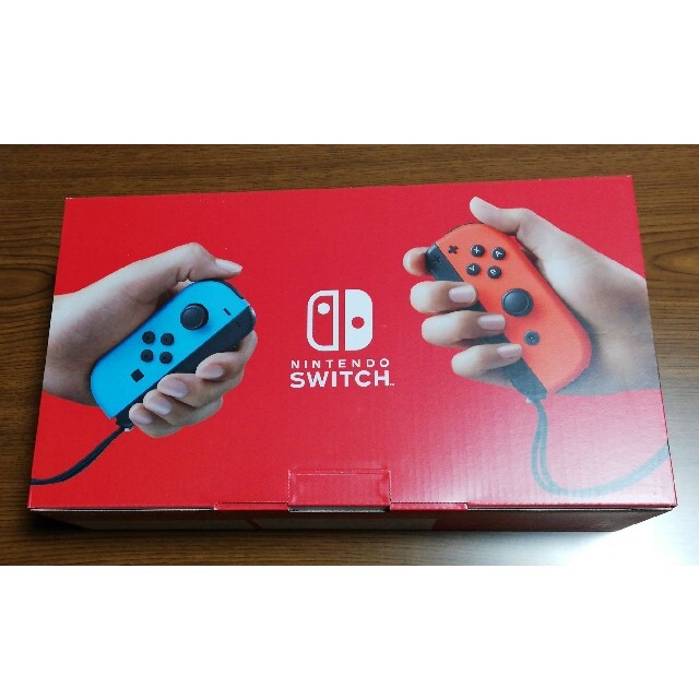 Nintendo Switch(ニンテンドースイッチ)の新品未開封　任天堂スイッチ本体　ネオン エンタメ/ホビーのゲームソフト/ゲーム機本体(家庭用ゲーム機本体)の商品写真