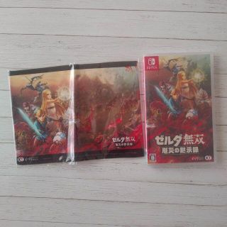 ニンテンドウ(任天堂)のゼルダ無双 厄災の黙示録　特典付き Switch ソフト(家庭用ゲームソフト)