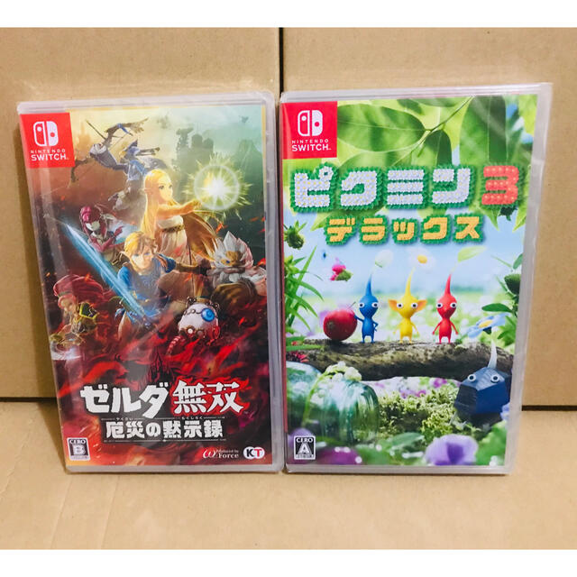 ◾️新品未開封 ○ゼルダ無双 厄災の黙示録 ○ピクミン3 switchソフト-