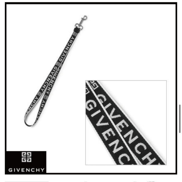 GIVENCHY ブラックネック ウェビングストラップ