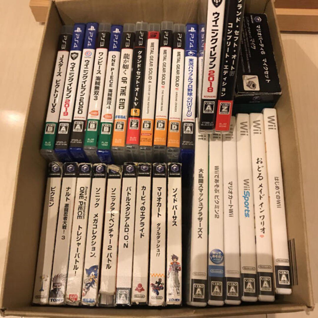 PlayStation4(プレイステーション4)のPS3、PS4、Wii、ゲームキューブソフト エンタメ/ホビーのゲームソフト/ゲーム機本体(家庭用ゲームソフト)の商品写真