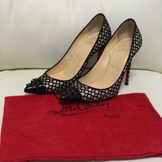 クリスチャンルブタン(Christian Louboutin)のChristian Louboutin★ルブタン★スタッズヒール36½(ハイヒール/パンプス)