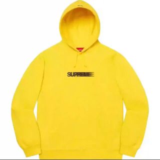 シュプリーム(Supreme)のSupreme Motion Logo Hooded YELLOW(パーカー)