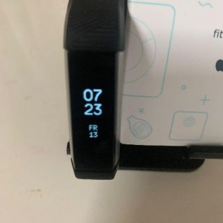 Fitbit ALTA HR ブラック S(その他)