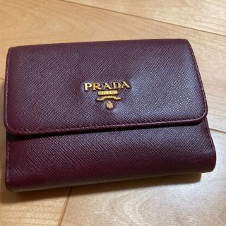 プラダ(PRADA)のPRADA サフィアーノ 二つ折り財布(財布)