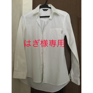 コムサイズム(COMME CA ISM)のコムサイズム　シャツ　140 白　長袖(ドレス/フォーマル)