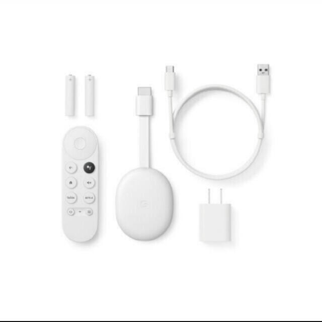 CHROME(クローム)のChromecast with Google TV ×2台 スマホ/家電/カメラのPC/タブレット(PC周辺機器)の商品写真