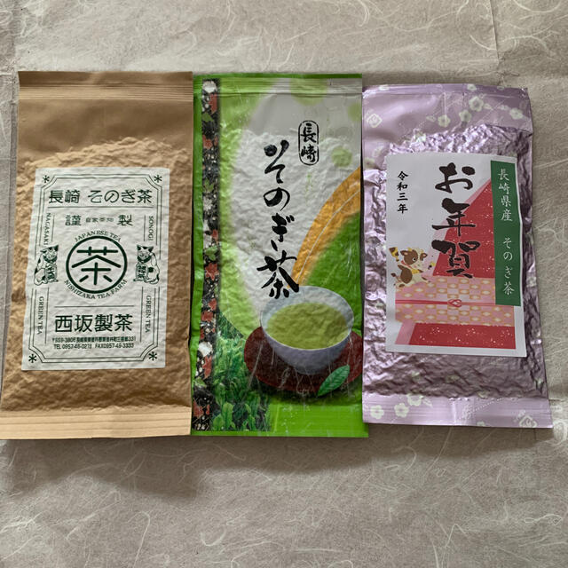 そのぎ茶　玉緑茶　日本茶　100g×3袋　長崎県産　緑茶　お年賀 食品/飲料/酒の飲料(茶)の商品写真