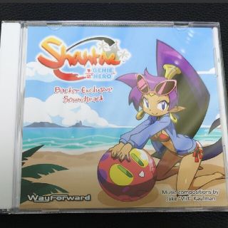 シャンティ ハーフ ジーニー ヒーロー サウンドトラックCD(ゲーム音楽)