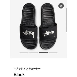 ステューシー(STUSSY)のステューシー × ナイキ べナッシ 28cm BENASSI SLIDE(サンダル)