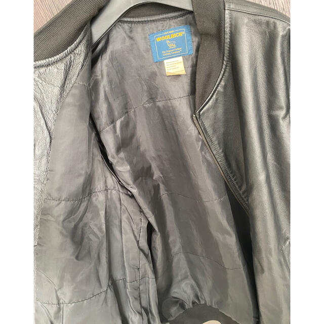 WOOLRICH - woolrich ウールリッチ レザージャケット XLの通販 by