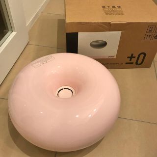 プラスマイナスゼロ(±0)の±0 プラスマイナスゼロ 加湿器Humidifier Ver.3 ピンク(加湿器/除湿機)