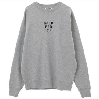 ミルクフェド(MILKFED.)のMILKFED.ミルクフェド　スウェット　トレーナー（未使用）　(トレーナー/スウェット)