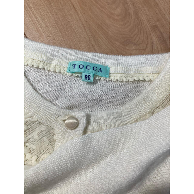 TOCCA(トッカ)のカーディガン ボレロ　トッカ　TOCCA 90 キッズ/ベビー/マタニティのキッズ服女の子用(90cm~)(カーディガン)の商品写真