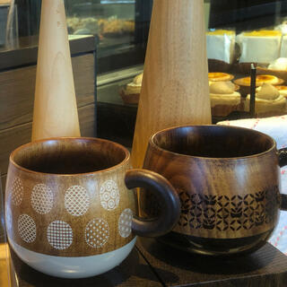 スターバックスコーヒー(Starbucks Coffee)のokoshin様専用 ペア 高山限定ウッドマグセット(グラス/カップ)