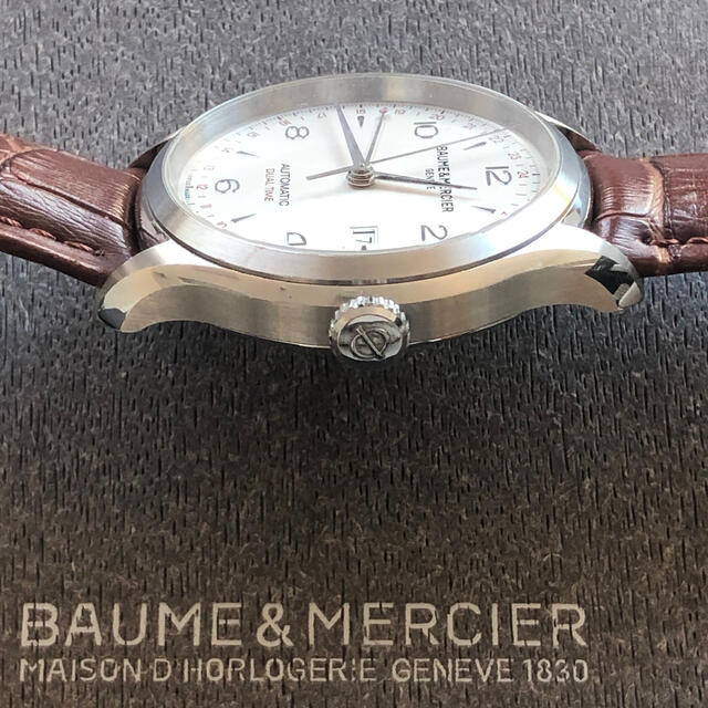 BAUME&MERCIER(ボームエメルシエ)のXマス特価　ボーム＆メルシェ クリフトン デュアルタイム  MOA10112  メンズの時計(腕時計(アナログ))の商品写真