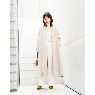 スタニングルアー(STUNNING LURE)のなな様専用 超美品 クリーニング済 スタニングルアー  リバーコート アイボリー(ロングコート)