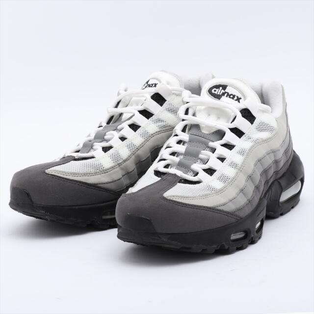 ナイキ AIR MAX 95 ファブリック 26.5cm グレー メンズ