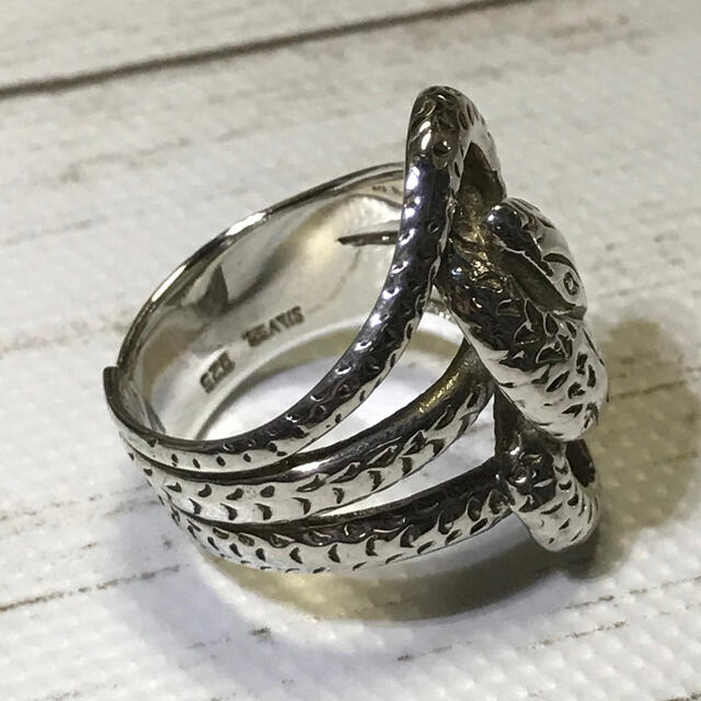 silver925・スネークリング・15号 メンズのアクセサリー(リング(指輪))の商品写真