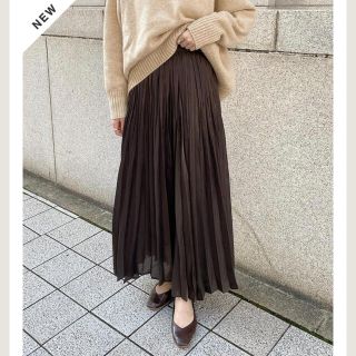 トゥデイフル(TODAYFUL)のShiny pleats skirt  くっきーさん専用(ロングスカート)