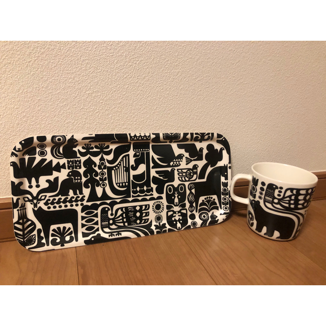 北欧marimekko マリメッコ　カンテレーンクッツ 限定柄 2点セット