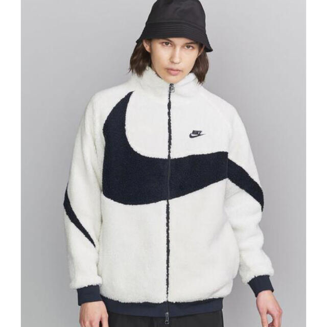 Lサイズ NIKEスウッシュリバーシブルボアジャケット新品未使用 Lサイズ NIKEスウッシュリバーシブルボアジャケット新品未使用