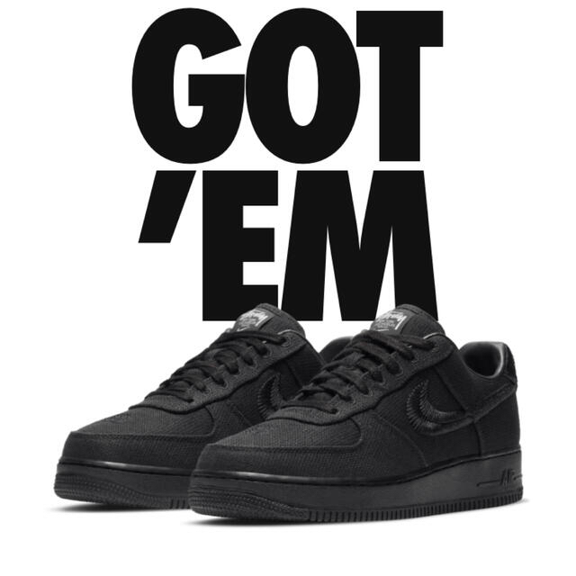 24時間以内発送 STUSSY NIKE AIR FORCE 1 LOWAPE