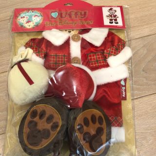 ダッフィー(ダッフィー)のTDS★ダッフィー クリスマスコスチューム新品(キャラクターグッズ)