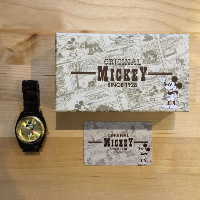 BEAUTY&YOUTH UNITED ARROWS(ビューティアンドユースユナイテッドアローズ)のミッキーべっ甲柄 腕時計 レディースのファッション小物(腕時計)の商品写真