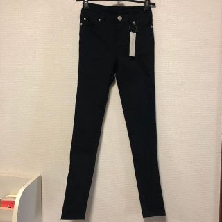 ユメテンボウ(夢展望)のスキニーパンツ　新品　ブラック　S size(スキニーパンツ)