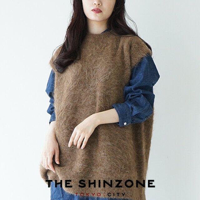 Shinzone(シンゾーン)の新品 THE SHINZONE シンゾーン ALPACA VEST キャメル レディースのトップス(ベスト/ジレ)の商品写真