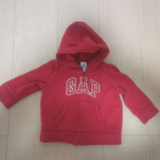 ベビーギャップ(babyGAP)のGAP 裏起毛 パーカー(ジャケット/上着)