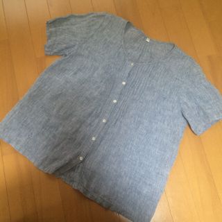 ムジルシリョウヒン(MUJI (無印良品))のフレンチリネン 2点(シャツ/ブラウス(半袖/袖なし))