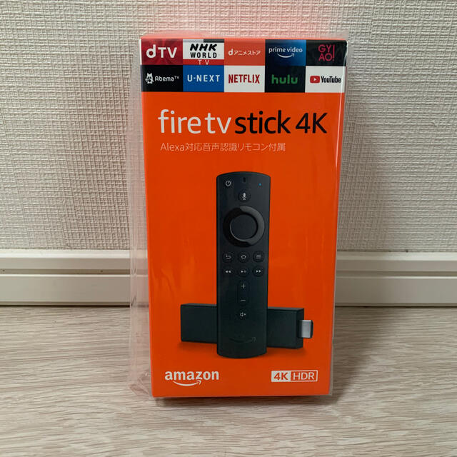 Fire TV Stick 4K アマゾンAlexa対応音声認識リモコン付属