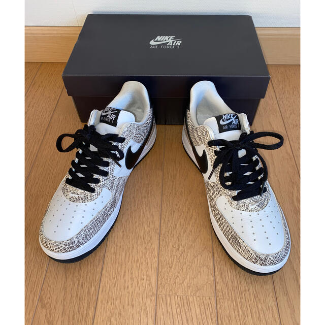 【26.5】NIKE AIR FORCE 1 cocoa snake 白蛇ココア