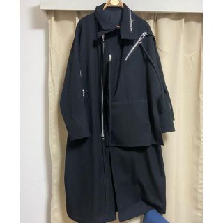 ヨウジヤマモト(Yohji Yamamoto)のyohji yamamoto 20awアーミーギャバジンファスナーコート(テーラードジャケット)