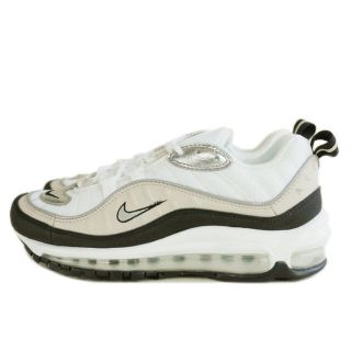 ナイキ(NIKE)の【NIKE】W AIRMAX 98 WHT/MSILV(スニーカー)