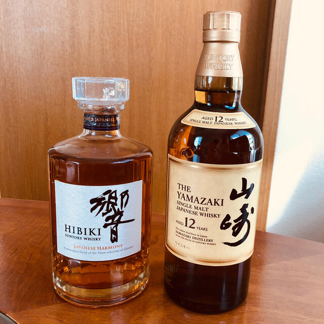 サントリー ウイスキー 山崎12年 響JAPANESE HARMONY セット食品/飲料/酒