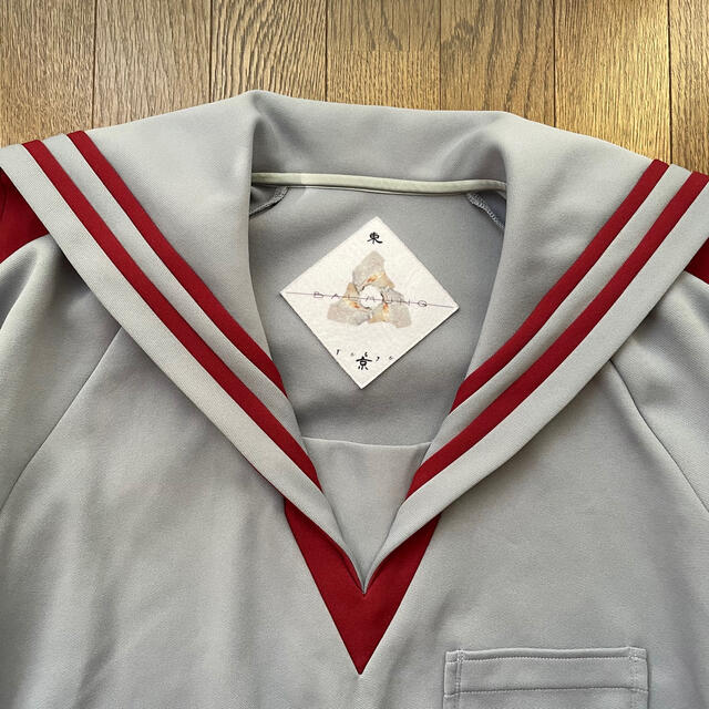 BALMUNG バルムング オーバーサイズセーラージャージ グレー