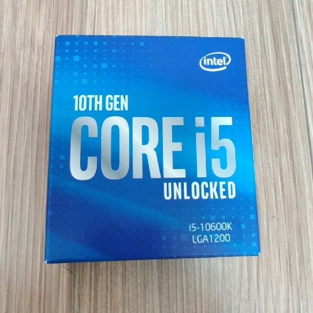 新品未開封Intel i5 10600k国内正規品