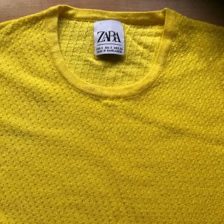 ザラ(ZARA)の【ZARA】ニットセーター　イエロー(ニット/セーター)