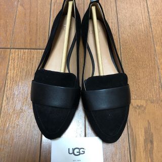 アグ(UGG)のUGGフラットパンプス(ローファー/革靴)