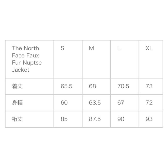 専用 Supreme/TNF Faux Fur Nuptse Jacket