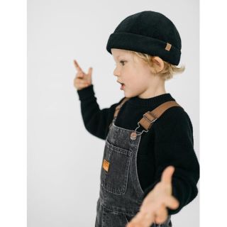 ザラキッズ(ZARA KIDS)の【美品】ZARA baby サロペット オーバーオール オールインワン(パンツ/スパッツ)