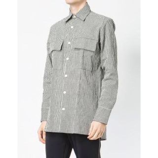 ラフシモンズ(RAF SIMONS)の【定価68000円】大幅値下げ中【wales bonner】白黒ギンガムシャツ(シャツ)