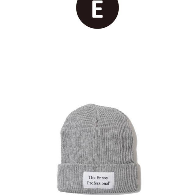 Ennoy COTTON BEANIE  グレー